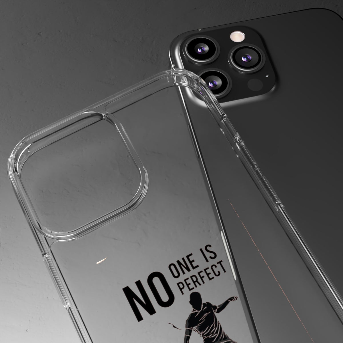 Clear Phone Case - No One is Perfect However Being Leeds Fan is Close Enough