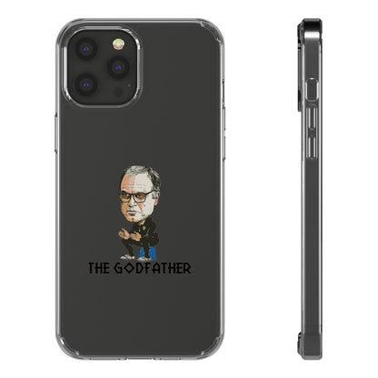 Clear Phone Case - Cartoon Bielsa the Godfather