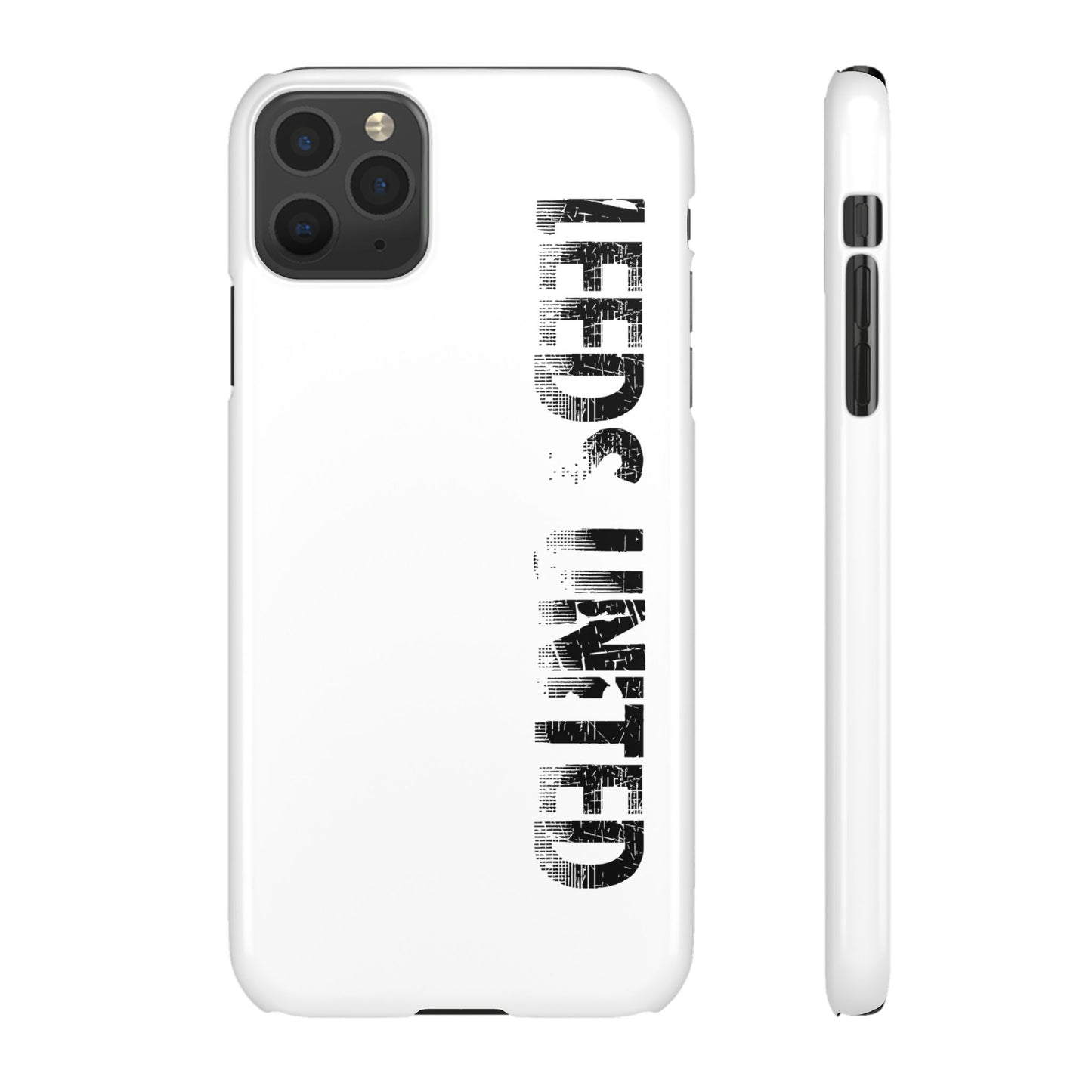 04 Snap Phone Case — "All Leeds Aren't We" Blue & Yellow Emblem