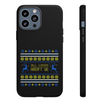 LUFC 'All Leeds Aren't We' Phone  Case: Christmas Edition