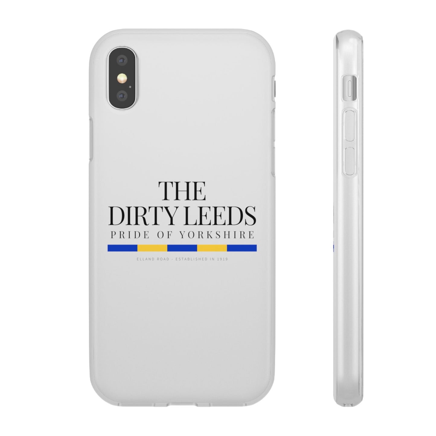 LUFC “The Dirty Leeds: Pride of  Yorkshire” Flexi Phone Case - Lufcnews.co.uk