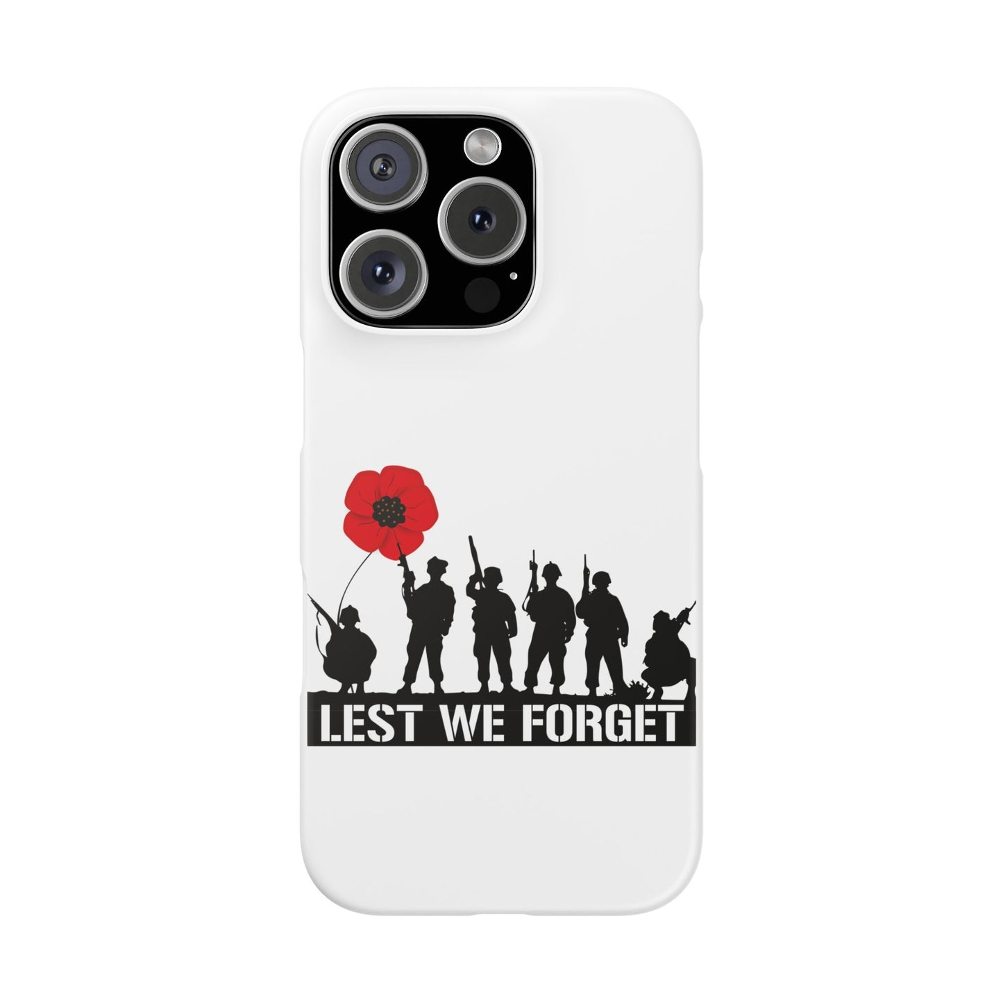 Leeds United "LEST WE FORGET"  Snap Case