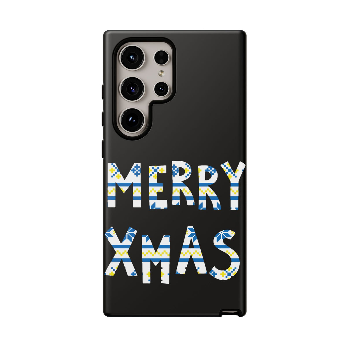 Leeds United 'Merry Xmas' Phone Case: Christmas Edition