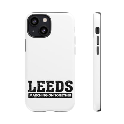 LUFC 'LEEDS: Marching On Together'  Phone Protective Cover - Lufcnews.co.uk