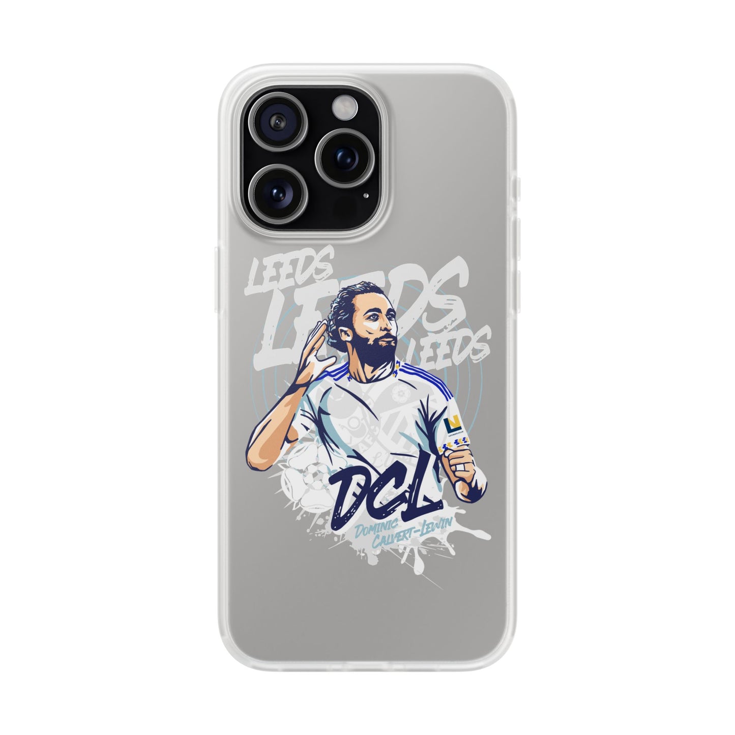 LUFC News “LEEDS: Dominic  Calvert-Lewin” Flexi Case - Lufcnews.co.uk
