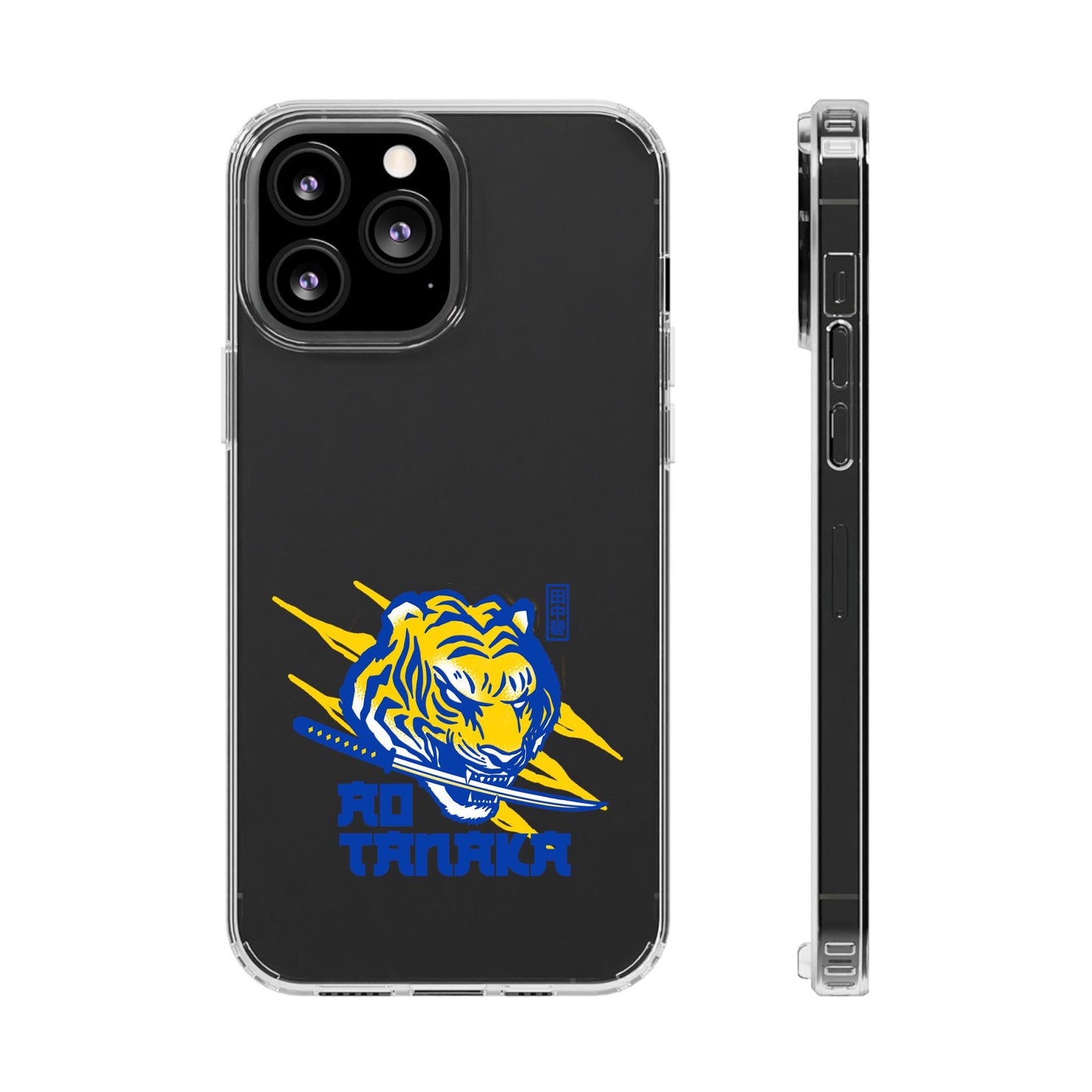 Leeds United “AO TANAKA” Clear  Impact-Resistant Case