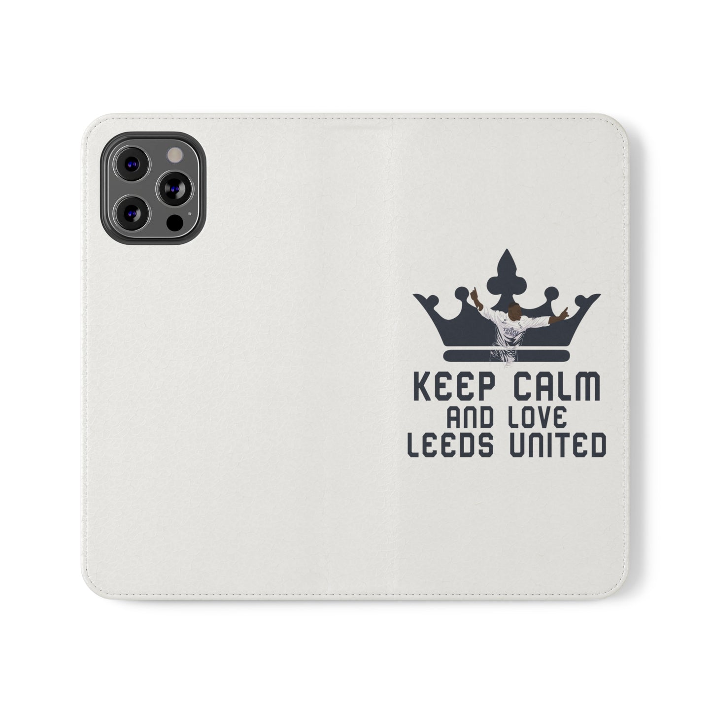 Flip Phone Case - Keep Calm And Love Leeds United