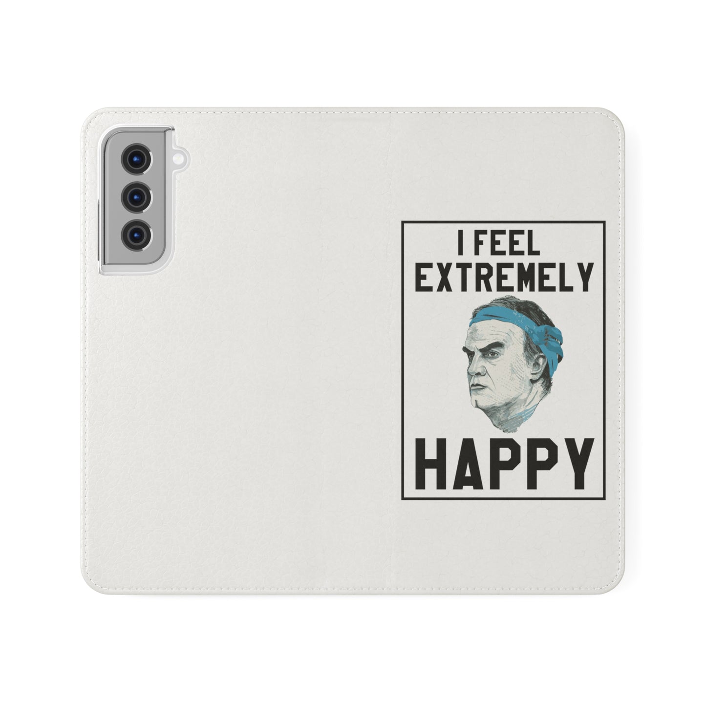 Funda Flip Phone - Bielsa Me Siento Extremadamente Feliz