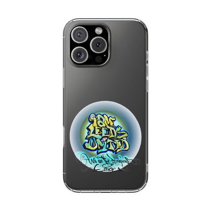 LUFC “I AM LEEDS UNITED” Clear  Impact-Resistant Case