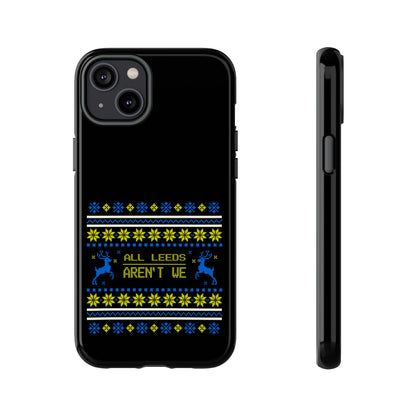 LUFC 'All Leeds Aren't We' Phone  Case: Christmas Edition
