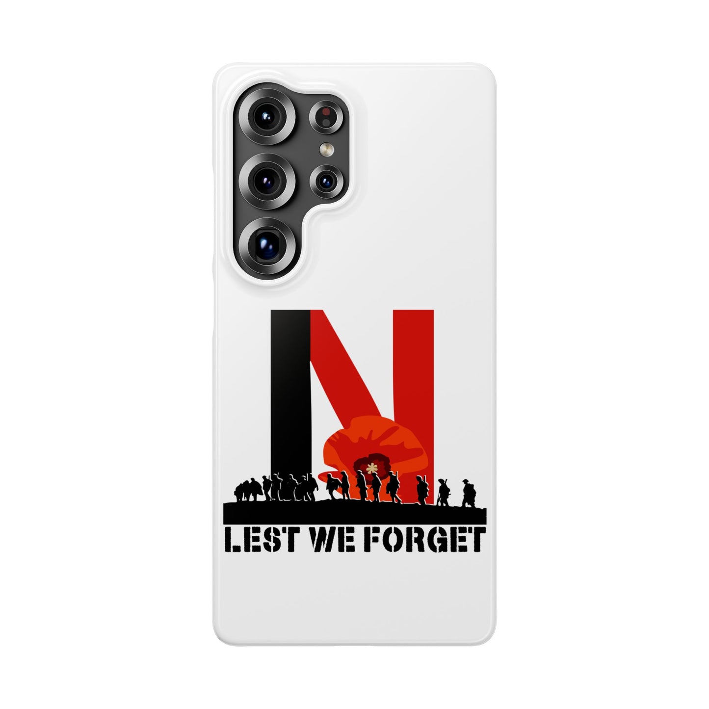 Leeds United "LEST WE FORGET"  Snap Case