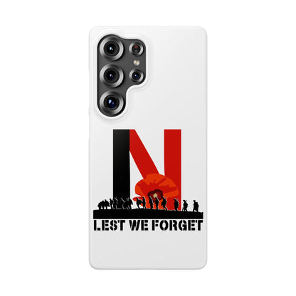 Leeds United "LEST WE FORGET"  Snap Case