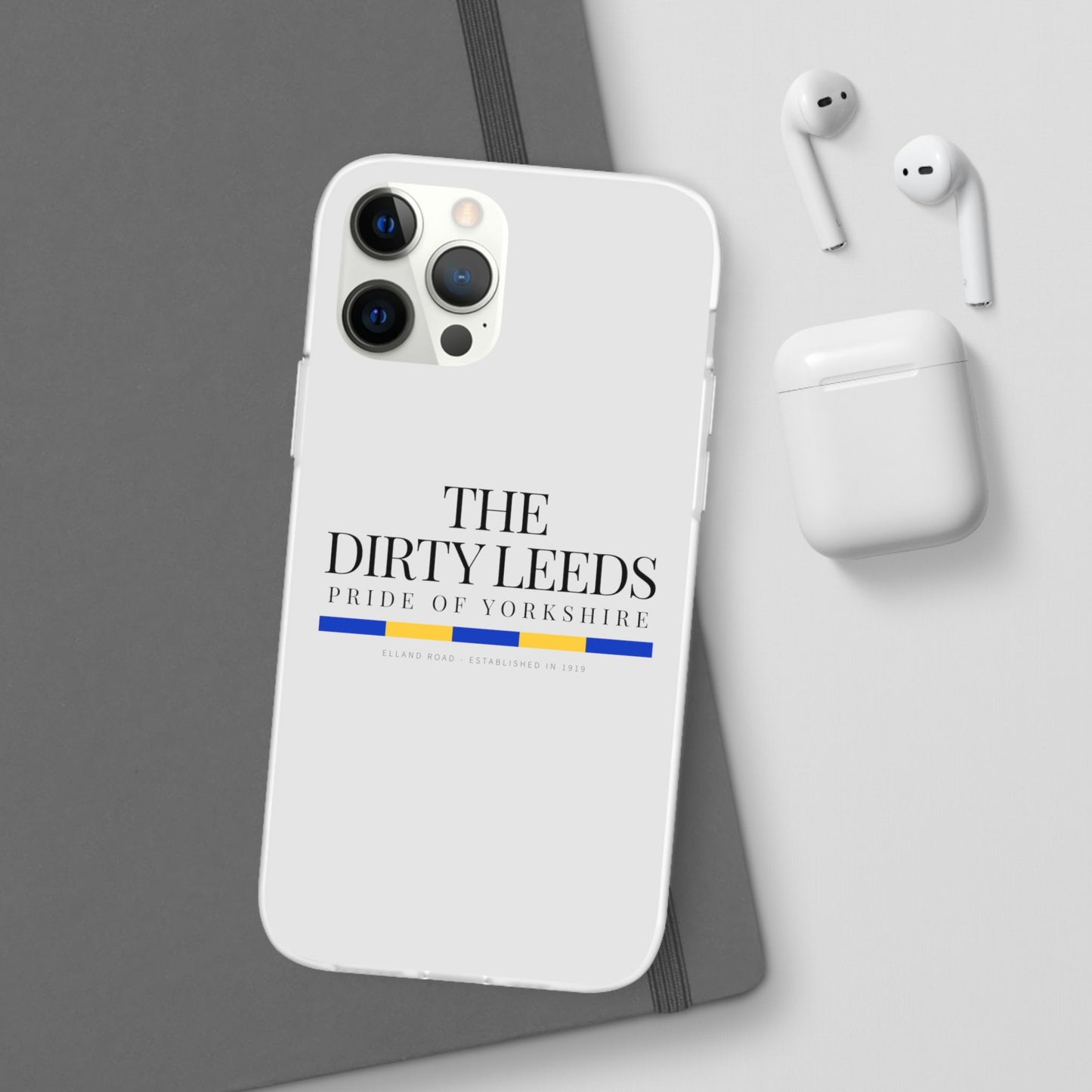 LUFC “The Dirty Leeds: Pride of  Yorkshire” Flexi Phone Case - Lufcnews.co.uk