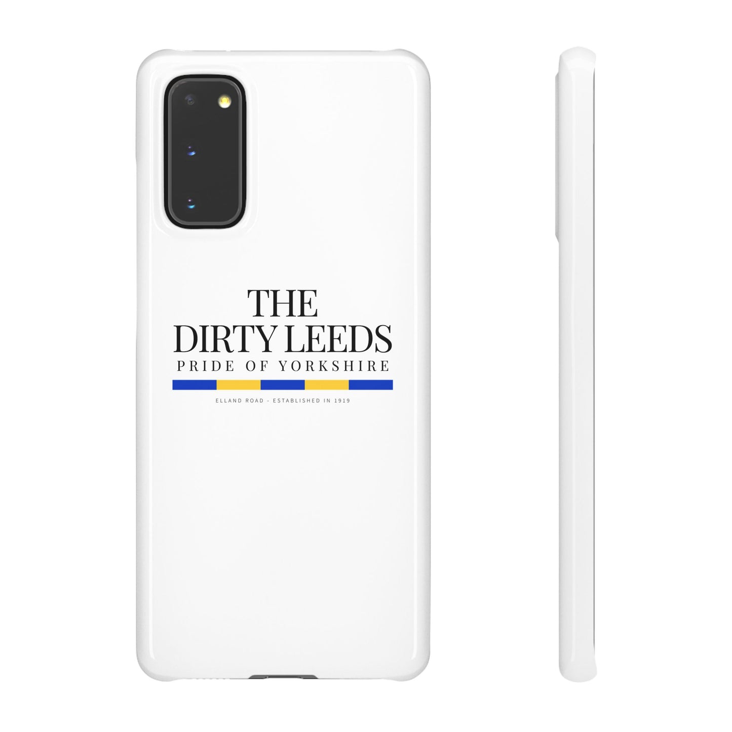 LUFC “The Dirty Leeds: Pride of  Yorkshire” Snap Case