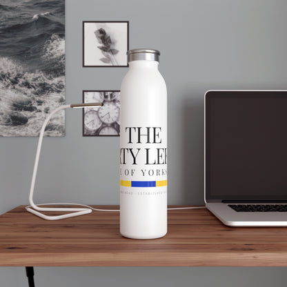 LUFC “The Dirty Leeds: Pride of  Yorkshire” Insulated Water Bottle - Lufcnews.co.uk