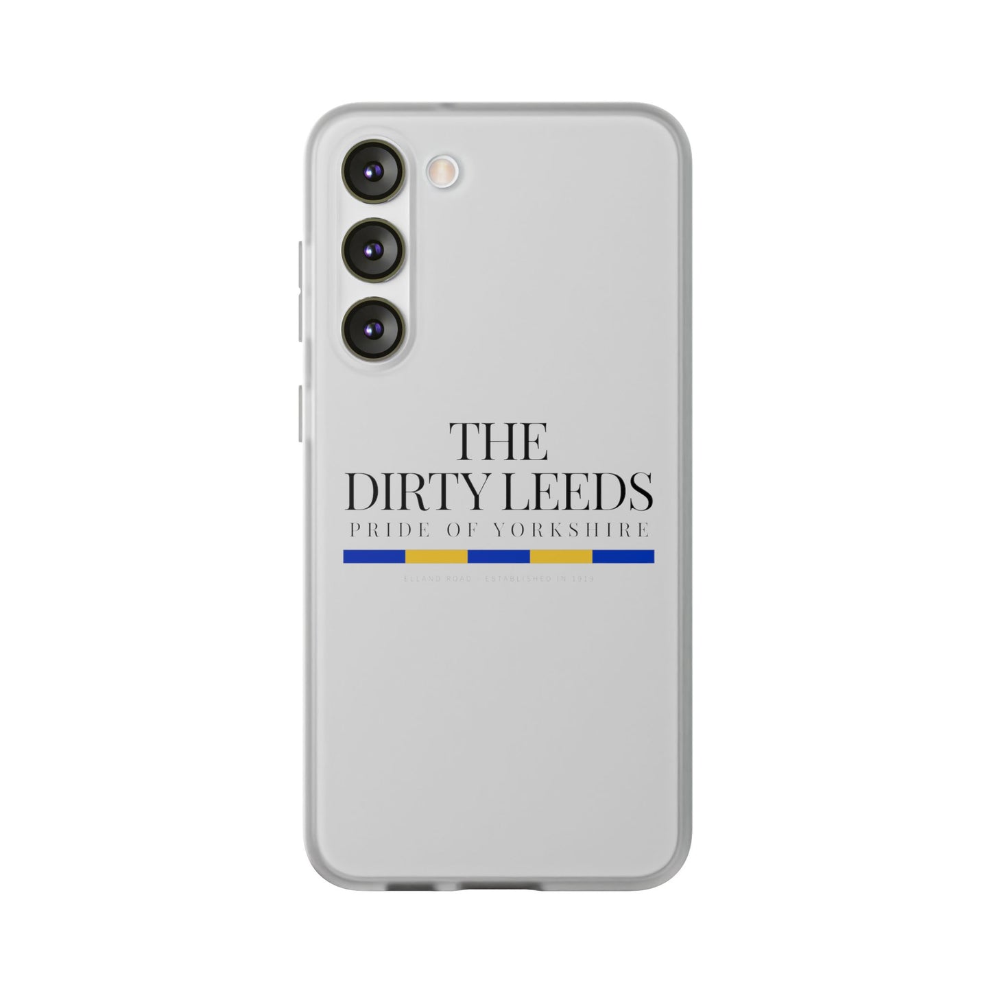 LUFC “The Dirty Leeds: Pride of  Yorkshire” Flexi Phone Case - Lufcnews.co.uk