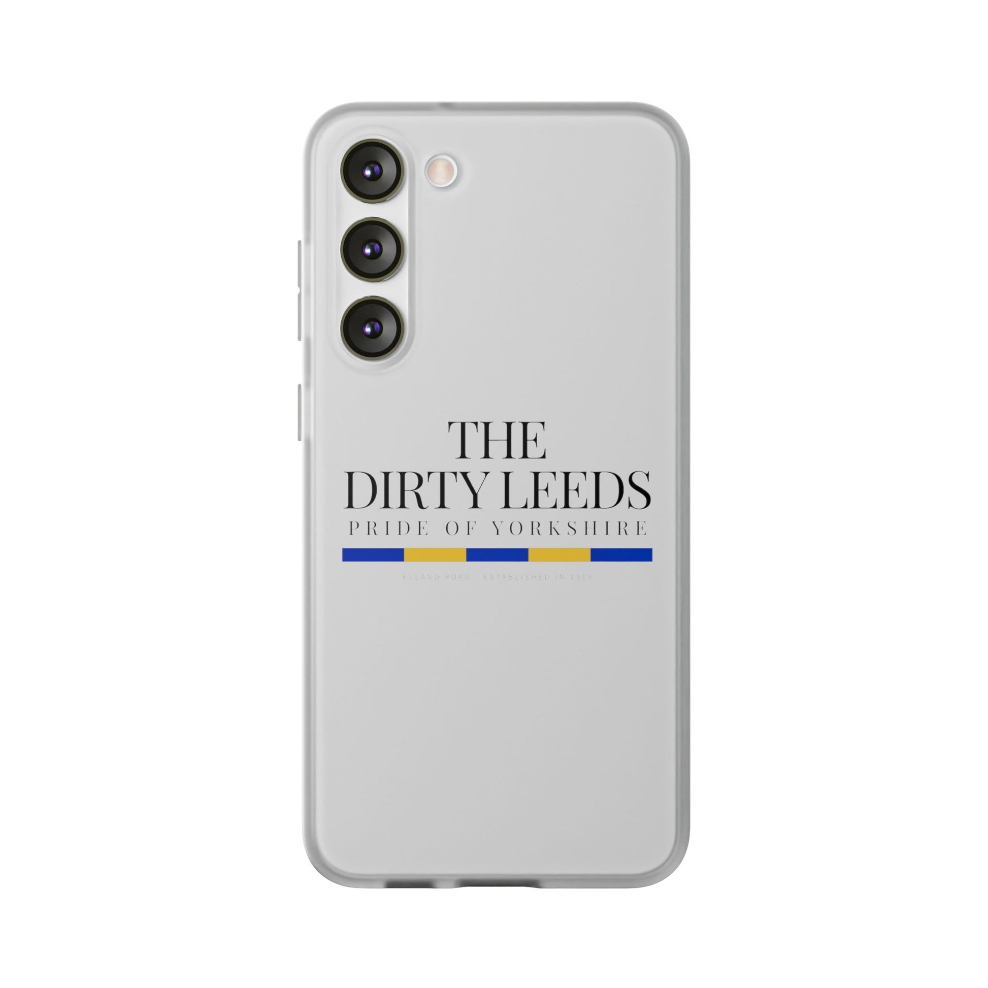 LUFC “The Dirty Leeds: Pride of  Yorkshire” Flexi Phone Case - Lufcnews.co.uk