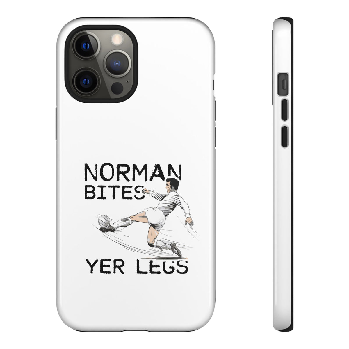 Leeds United NORMAN BITES 'YER LEGS' Phone Case