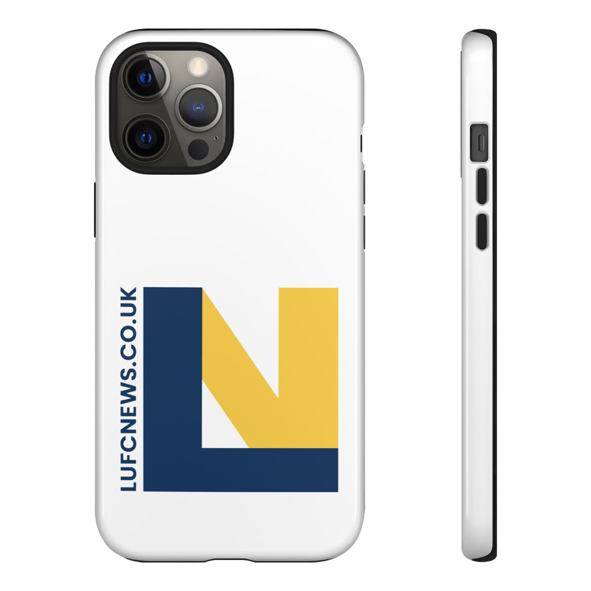 Leeds United 'LUFCNEWS.CO.UK' Phone Case
