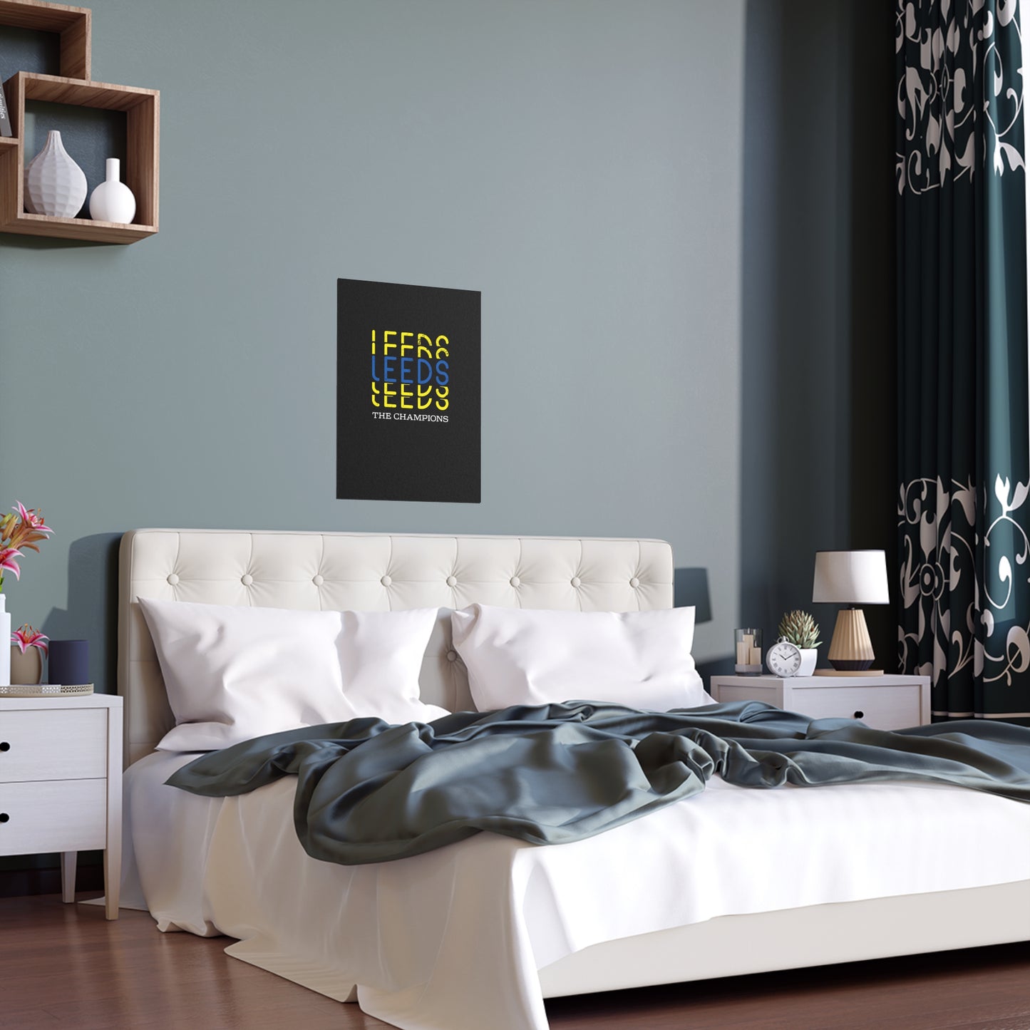 LUFC “Leeds The Champions” Silk  Poster