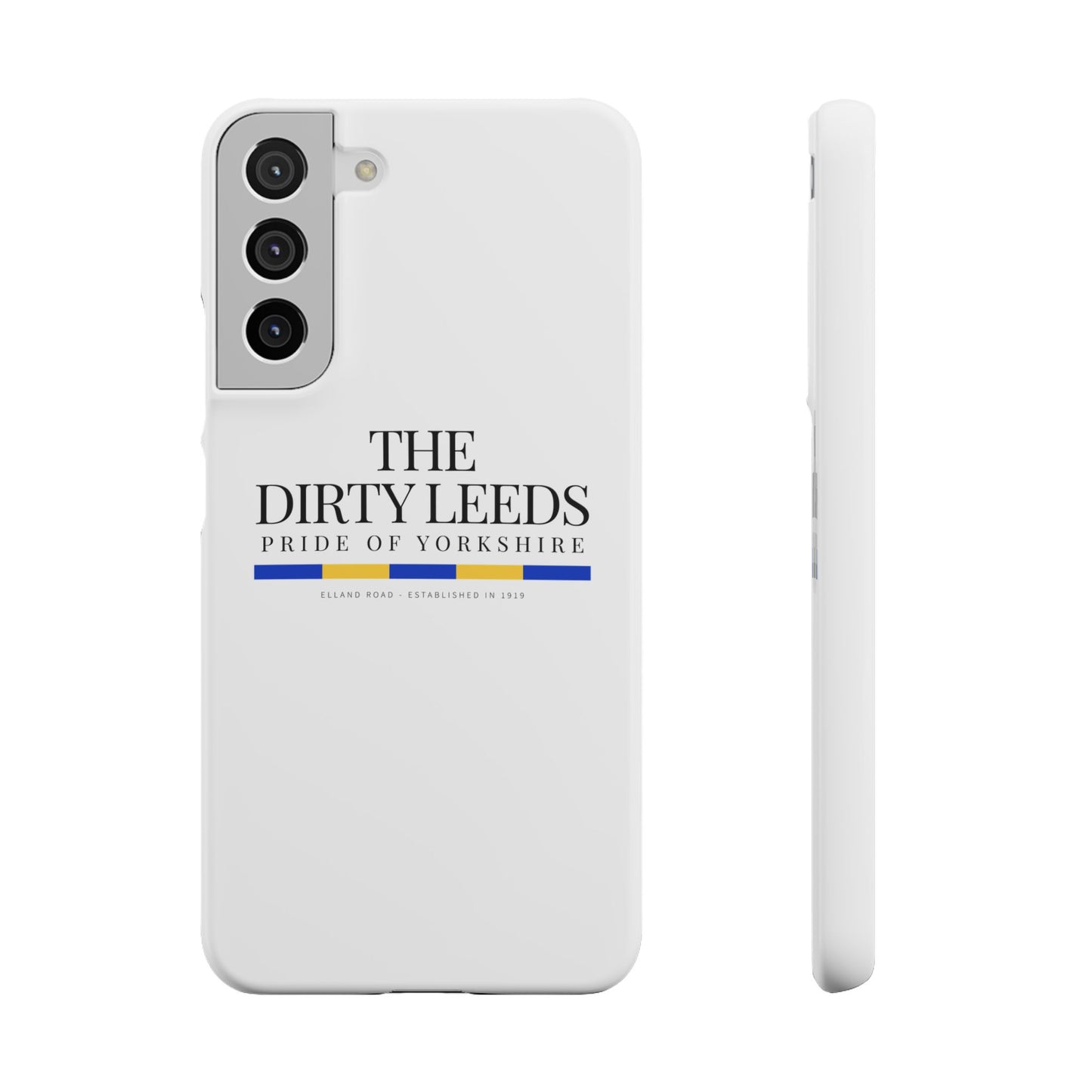 LUFC “The Dirty Leeds: Pride of  Yorkshire” Snap Case