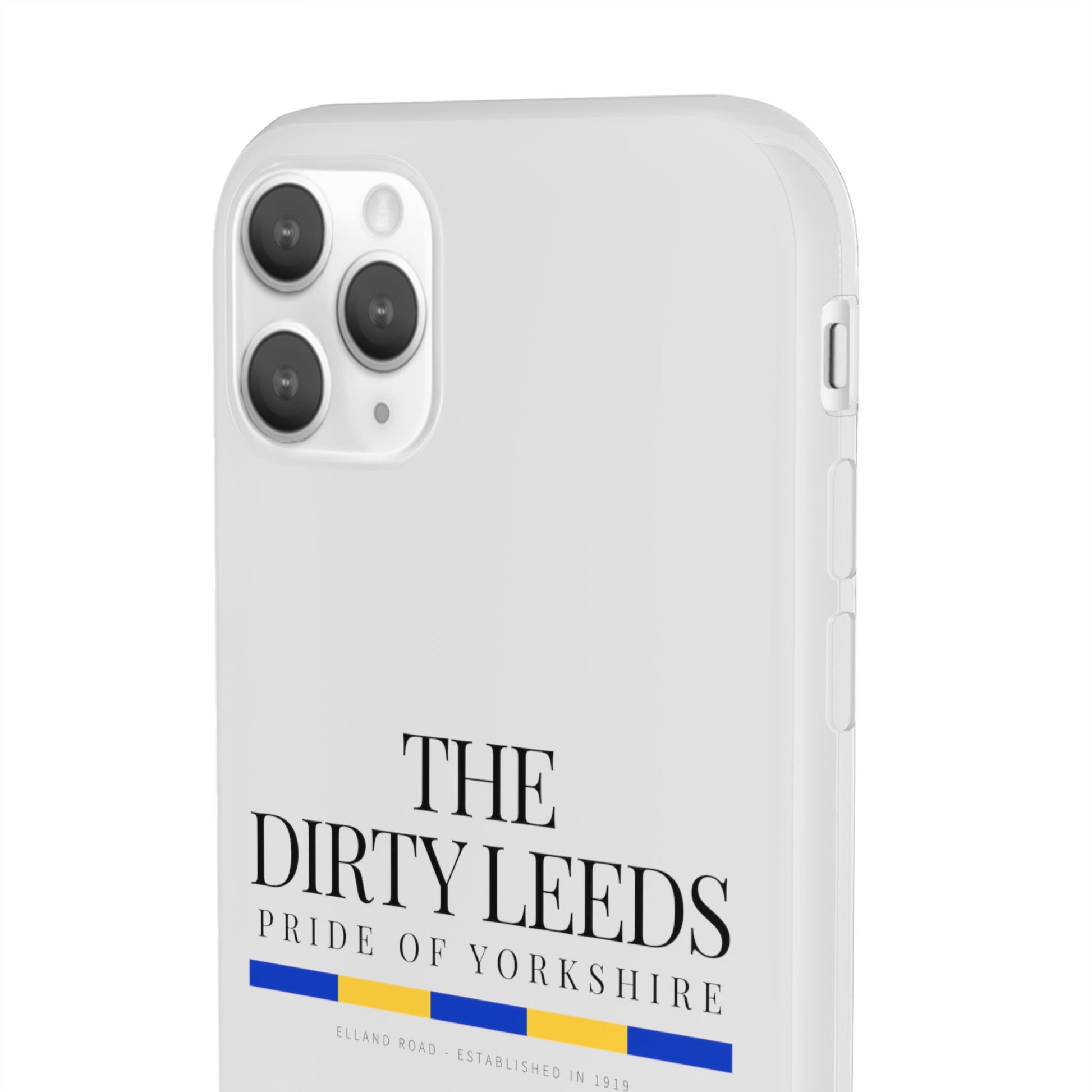 LUFC “The Dirty Leeds: Pride of  Yorkshire” Flexi Phone Case - Lufcnews.co.uk