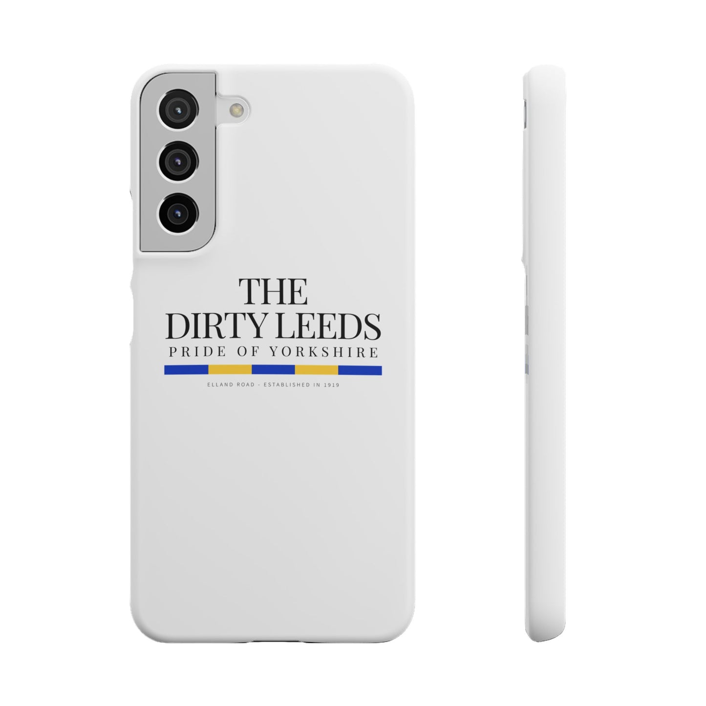 LUFC “The Dirty Leeds: Pride of  Yorkshire” Snap Case