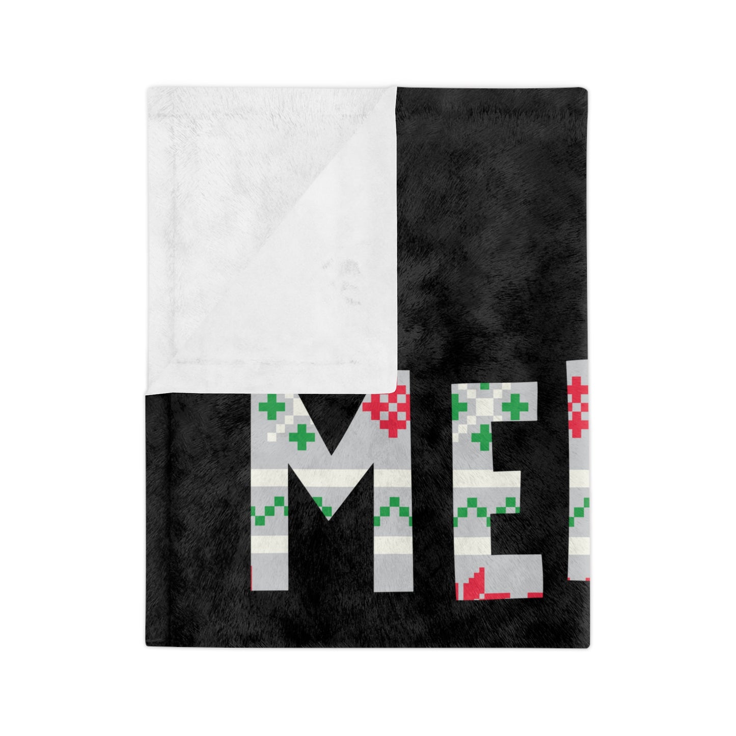 LUFC Christmas Velveteen Sports Blanket “MERRY XMAS” Christmas Edition