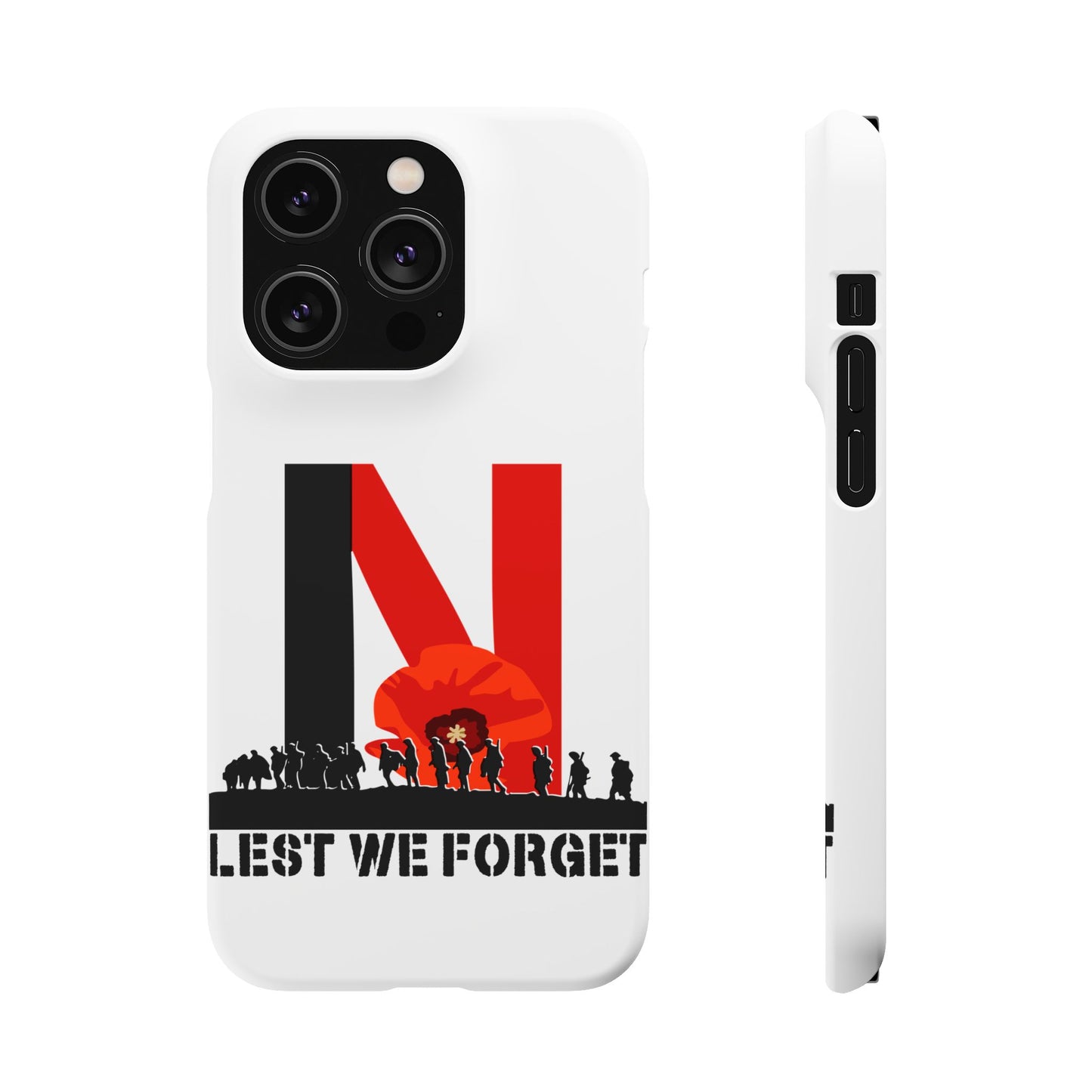 Leeds United "LEST WE FORGET"  Snap Case