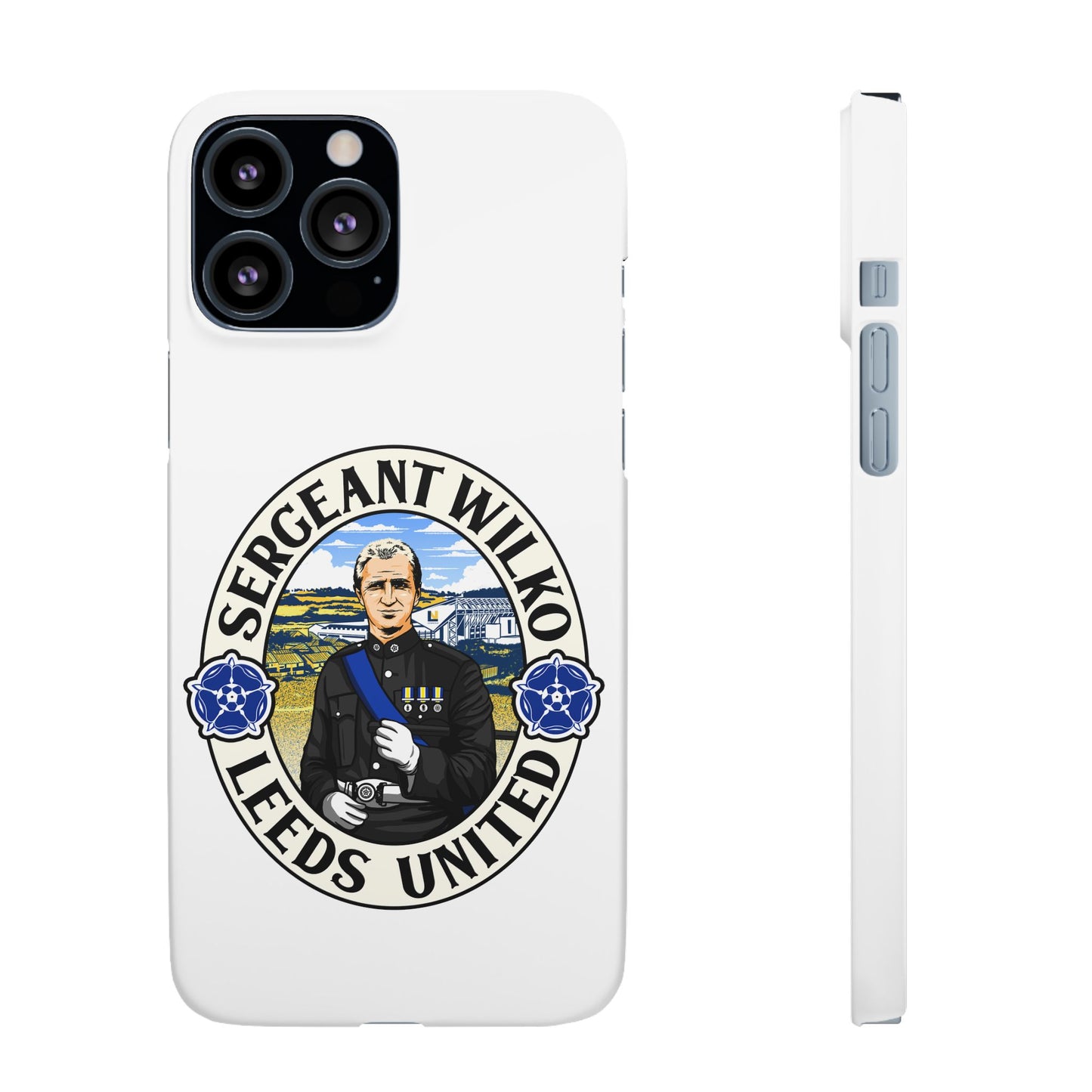LUFC "SERGEANT WILKO" Leeds  United: Snap Case