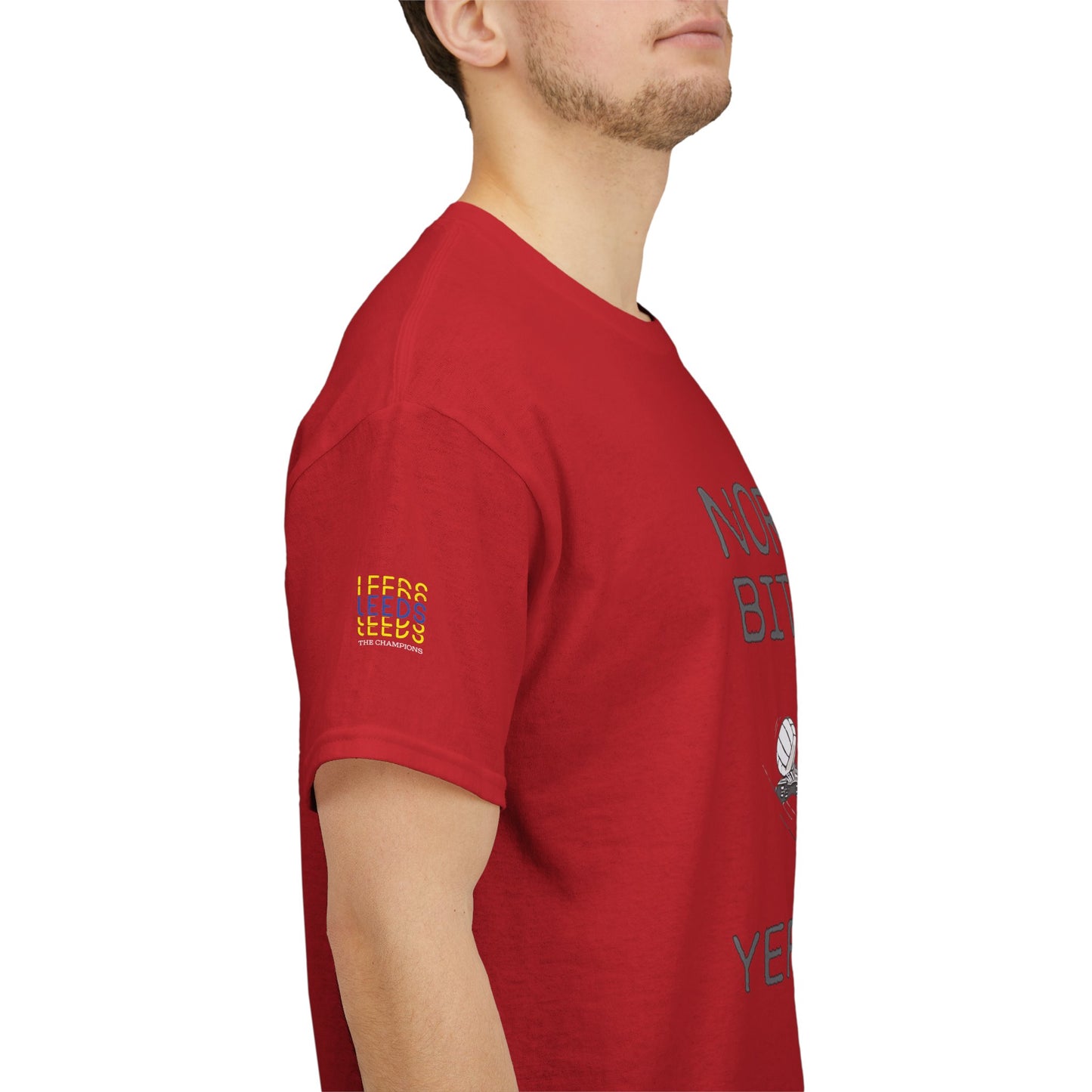 LUFC “Norman Bites Yer Legs” Tee:  Unisex Heavy Cotton Edition