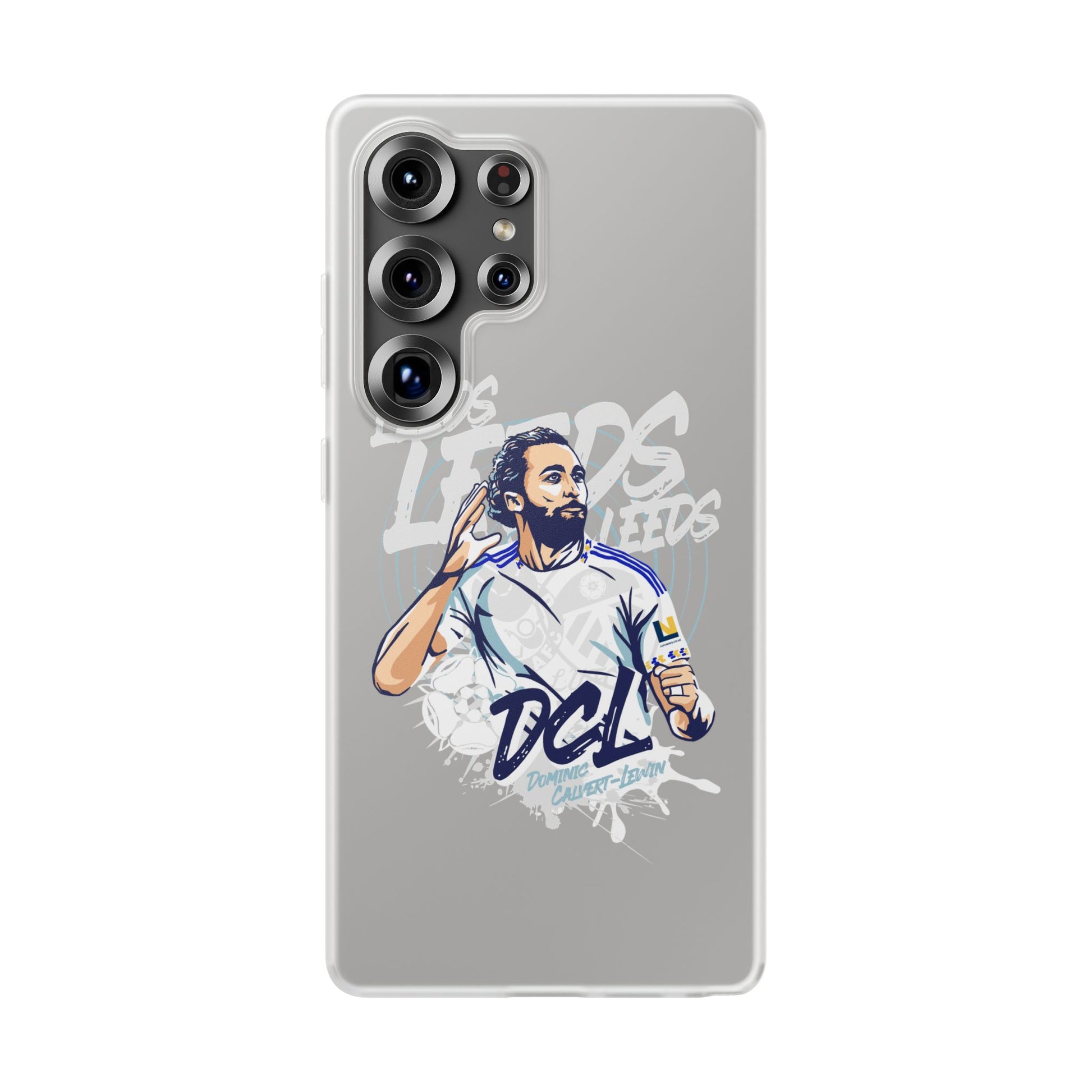 LUFC News “LEEDS: Dominic  Calvert-Lewin” Flexi Case - Lufcnews.co.uk
