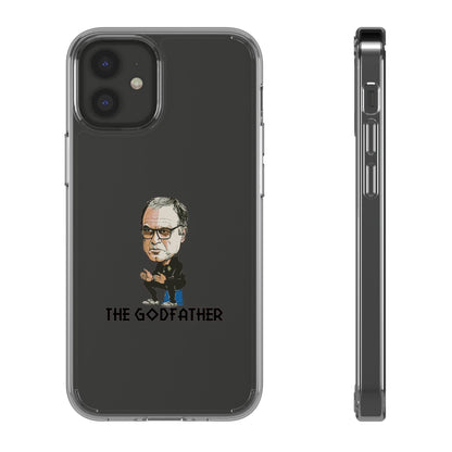 Clear Phone Case - Cartoon Bielsa the Godfather
