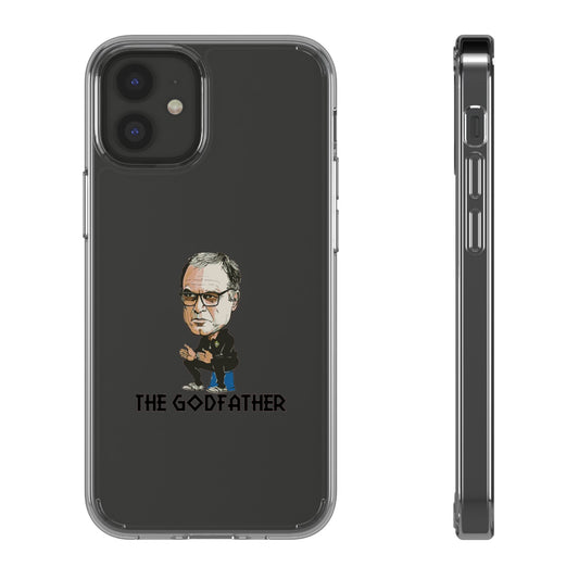 Clear Phone Case - Cartoon Bielsa the Godfather