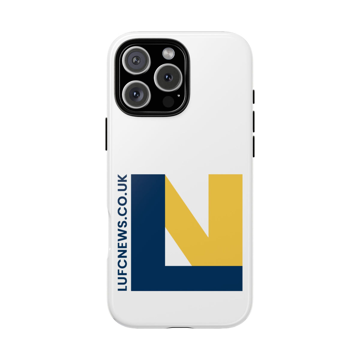 Leeds United 'LUFCNEWS.CO.UK' Phone Case
