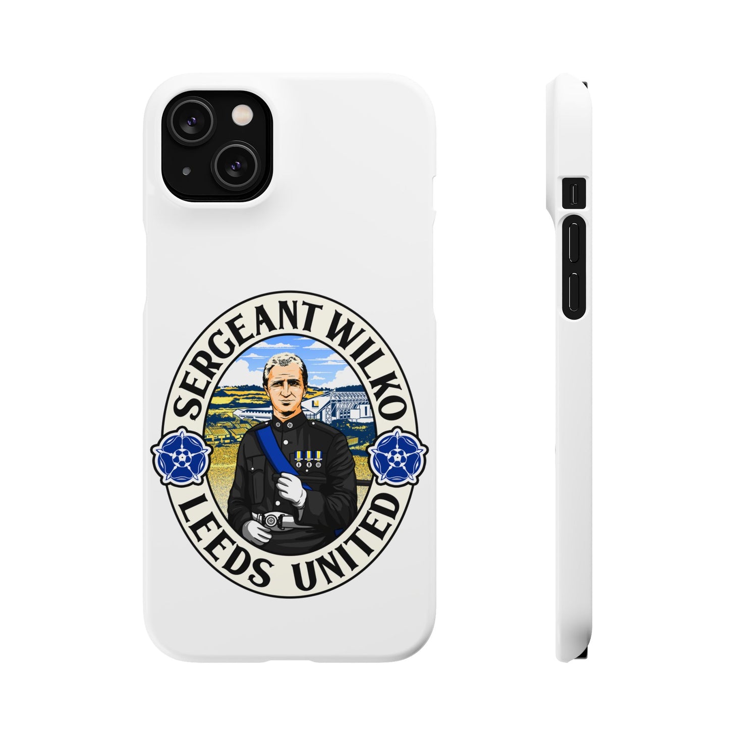 LUFC "SERGEANT WILKO" Leeds  United: Snap Case
