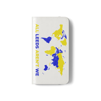 LUFC  "All Leeds Aren't We" Flip  Case Phone Wallet