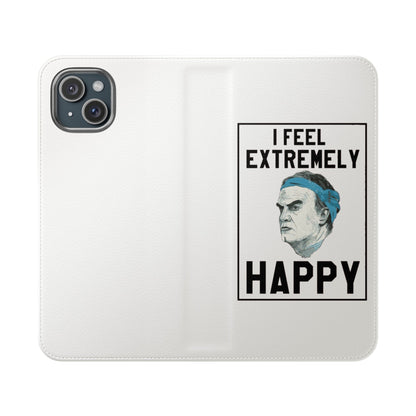 Flip Phone Case - Bielsa I Feel Extremely Happy