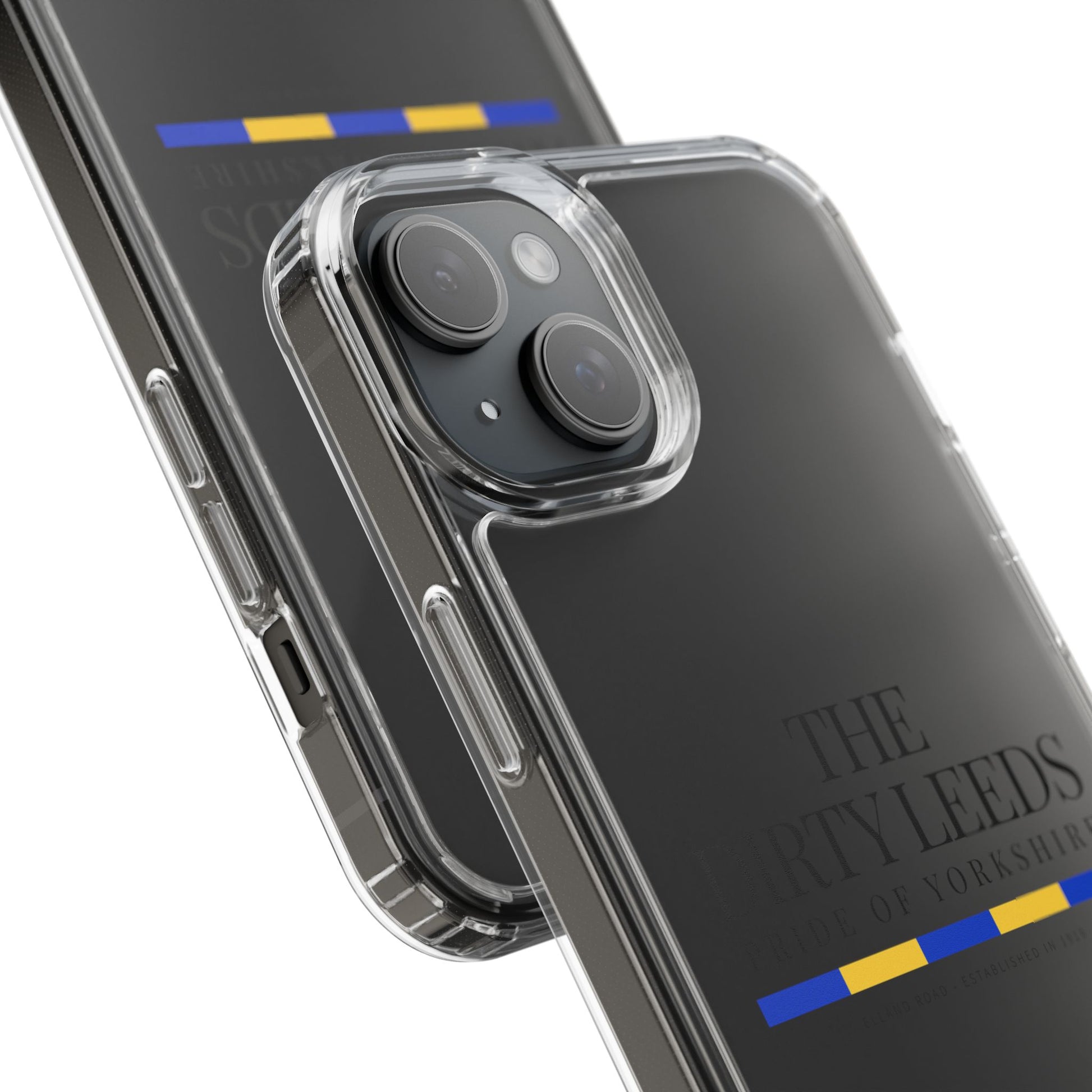 LUFC “The Dirty Leeds: Pride of  Yorkshire” Clear Phone Case - Lufcnews.co.uk