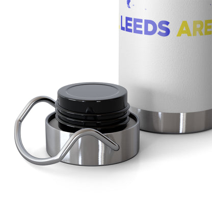 LUFC “All Leeds Aren’t We” Copper  Insulated Water Bottle: Eco-Friendly  Travel for True Fans