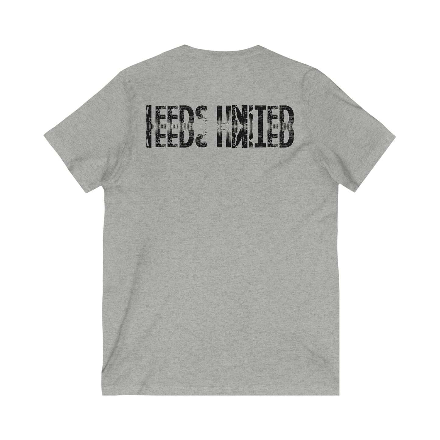 Leeds “Marching On Together”  V-Neck Tee: Unisex Fan Edition