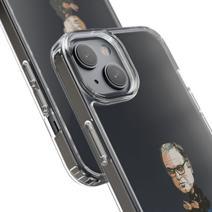 Clear Phone Case - Cartoon Bielsa the Godfather