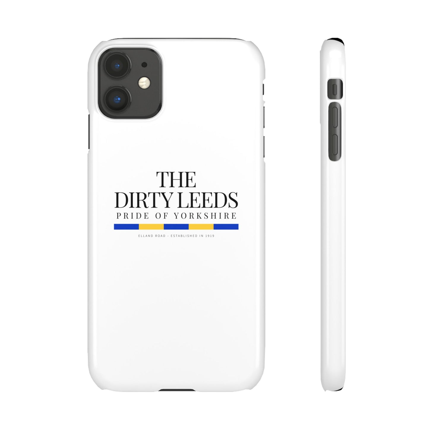 LUFC “The Dirty Leeds: Pride of  Yorkshire” Snap Case
