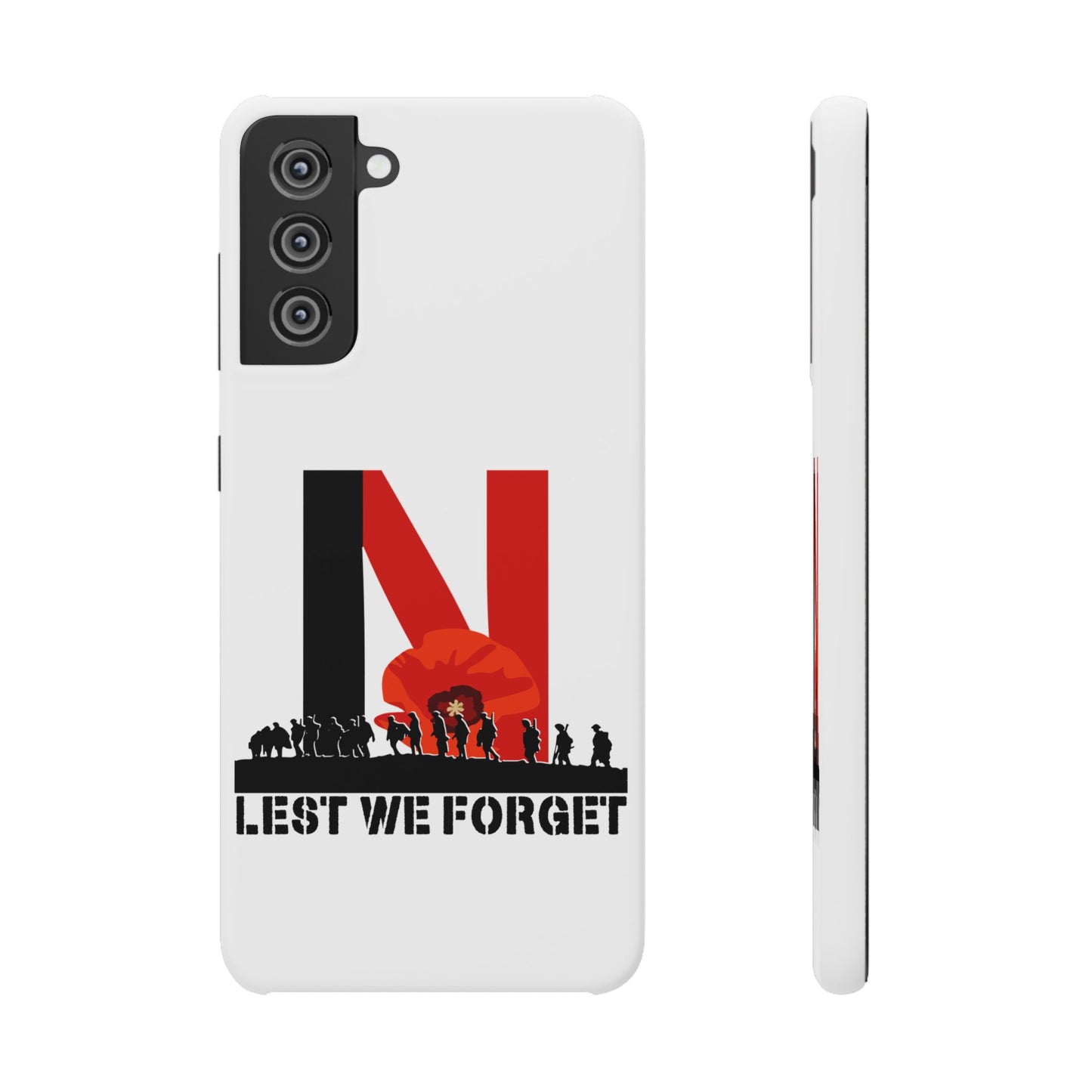 Leeds United "LEST WE FORGET"  Snap Case