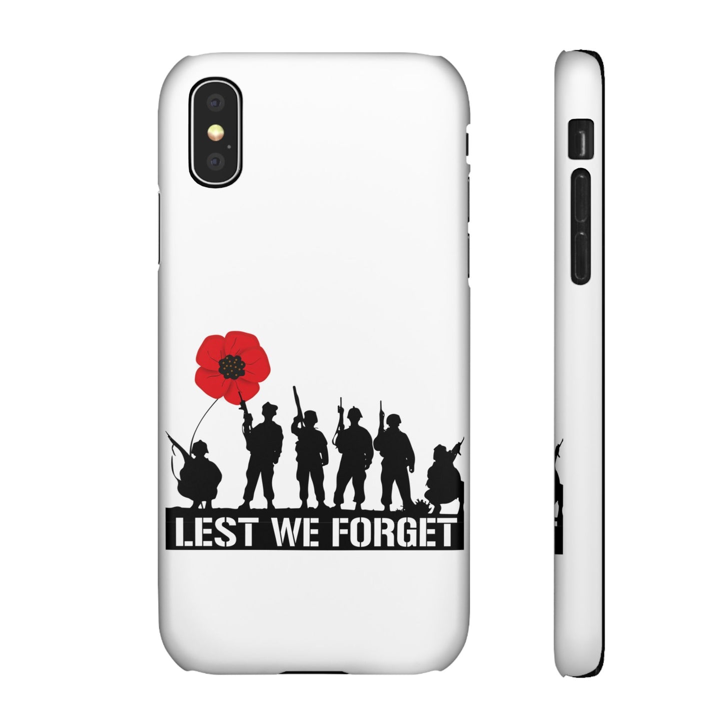 Leeds United "LEST WE FORGET"  Snap Case