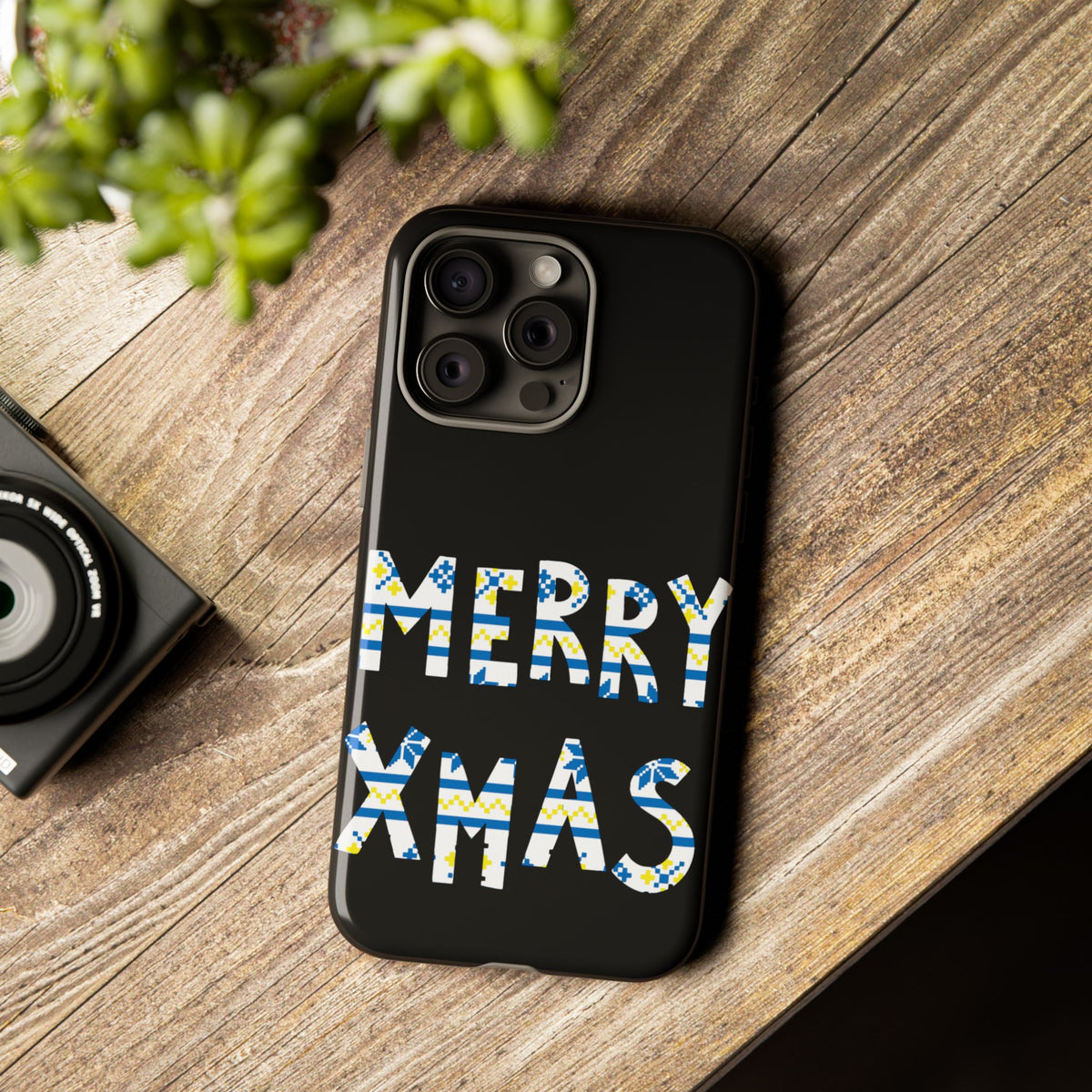 Leeds United 'Merry Xmas' Phone Case: Christmas Edition