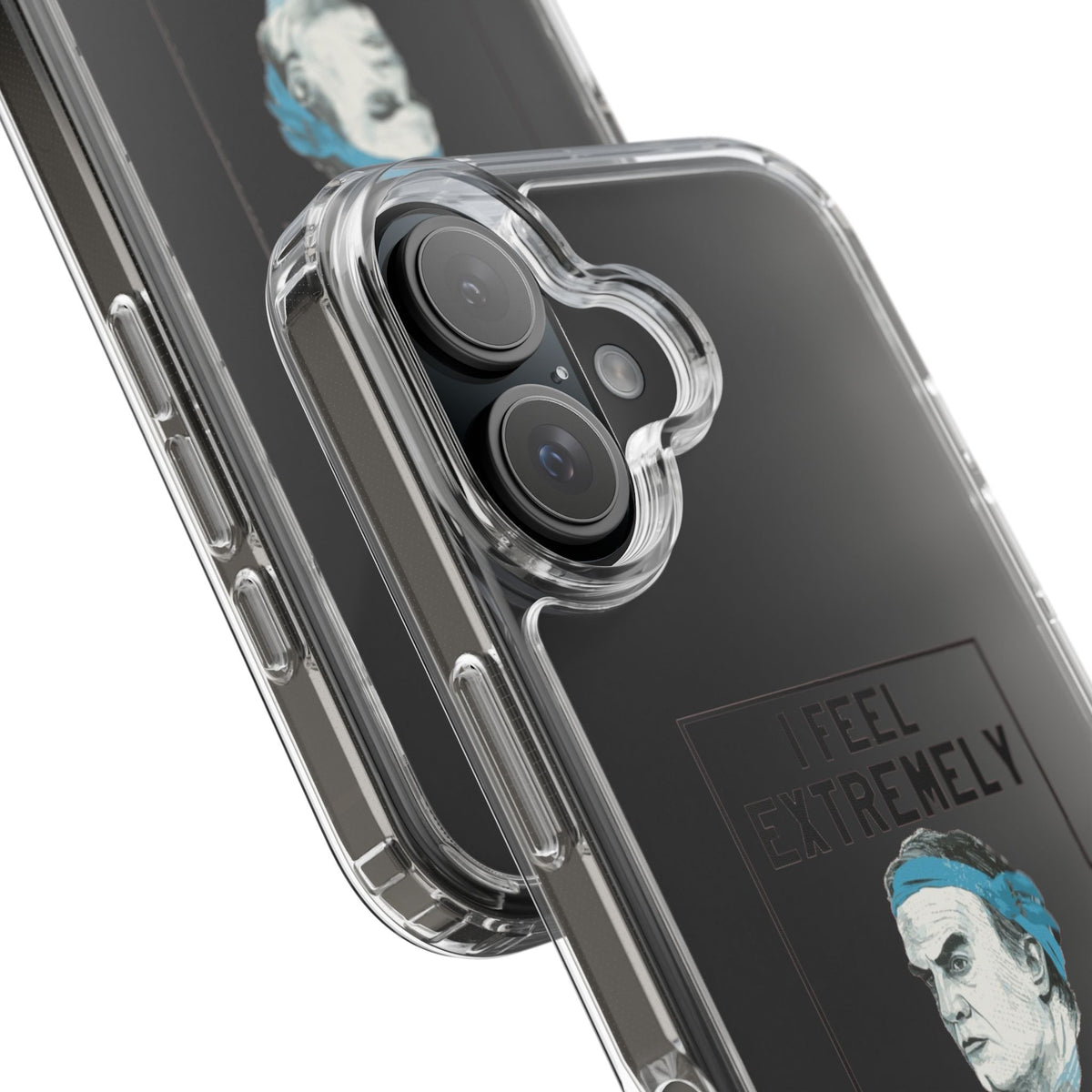Clear Phone Case - Bielsa I feel Extremely Happy