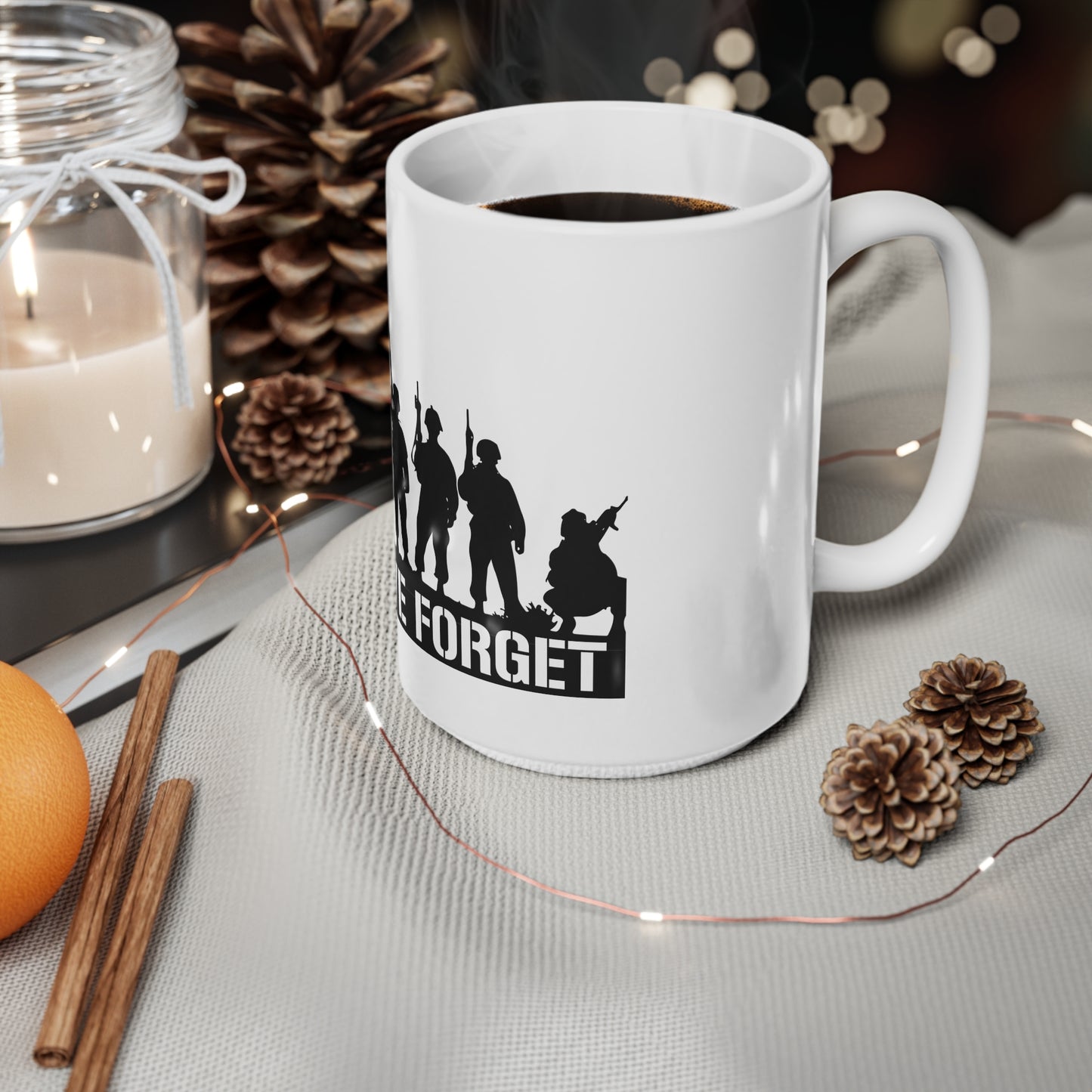 LUFC “Lest We Forget” Soldier Tribute  Beer Mug