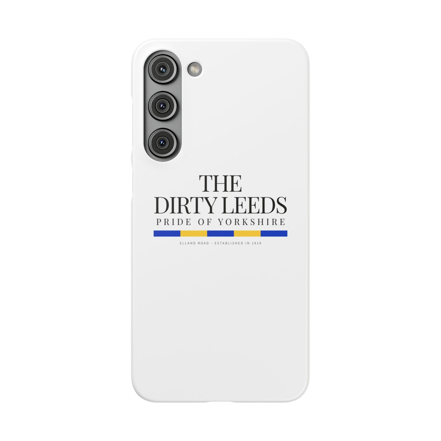 LUFC “The Dirty Leeds: Pride of  Yorkshire” Snap Case