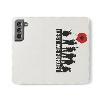 Leeds United "LEST WE FORGET"  Flip Case Phone Wallet